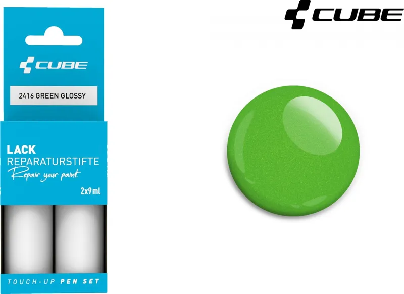 Cube Green Glossy Touch Up Paint Pen Set 2416 30ml